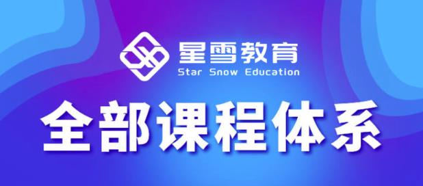 星雪教育淘系高级班，更全的运营提升方案，零基础由浅入深，店铺最新玩法-副业城