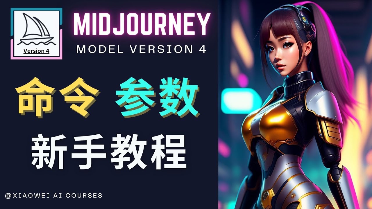 （4873期）Midjourney新手入门教程，轻松创作顶级图像，命令参数-新手教程-副业城