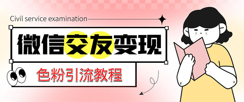 （5273期）微信交友变现项目，吸引全网LSP男粉精准变现，小白也能轻松上手，日入500+-副业城