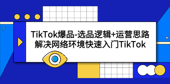 （5657期）TikTok爆品-选品逻辑+运营思路：解决网络环境快速入门TikTok-副业城