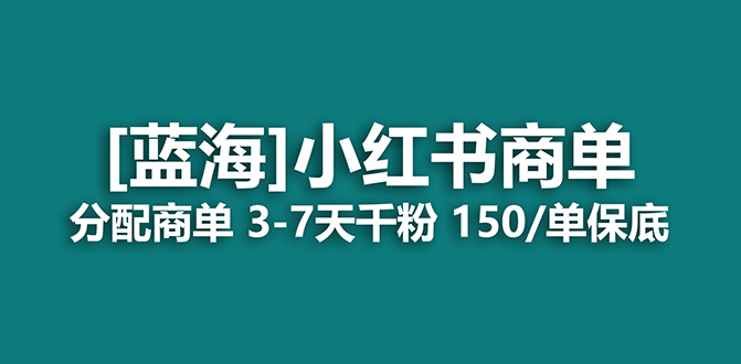 （7349期）2023蓝海项目，小红书商单，快速千粉，长期稳定，最强蓝海没有之一-副业城