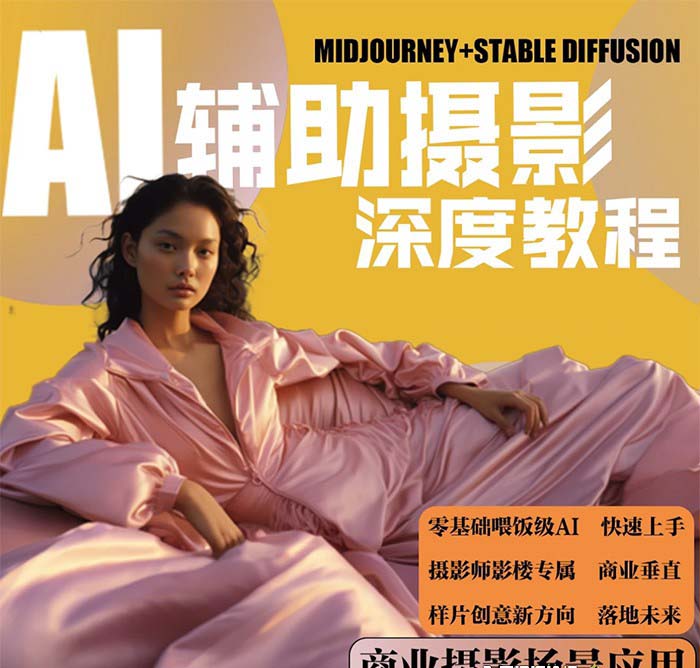 图片[2]-（8727期）2024年AI辅助摄影人工智能商业应用摄影课程（37节课）-副业城