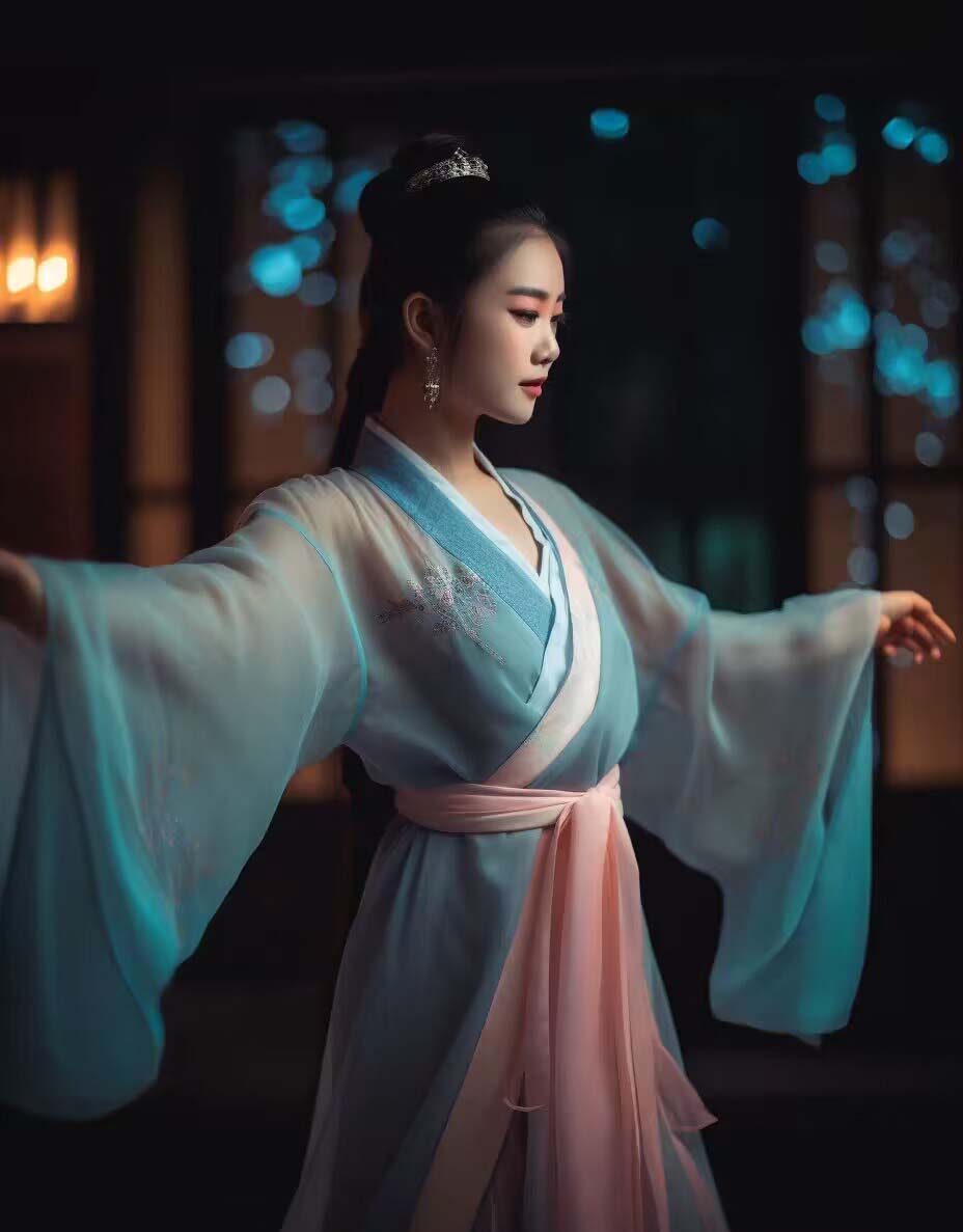 图片[10]-（8814期）Midjourney关键词-AI生成中国风古装汉服美女人像提示关键词-副业城