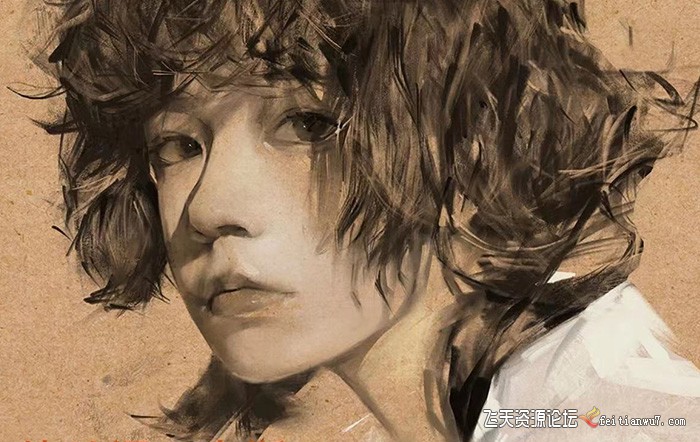 （8981期）特兰 悟天 克斯2023年iPad板绘人物系统绘画教程（77节课+笔刷素材）-副业城