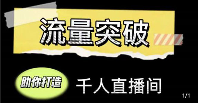 直播运营实战视频课，助你打造千人直播间（14节视频课）-副业城