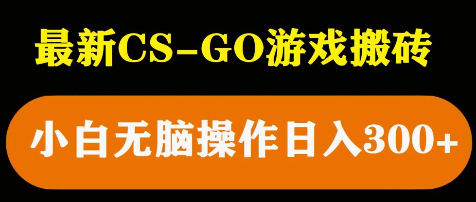 最新csgo游戏搬砖游戏，无需挂机小白无脑也能日入300+-副业城