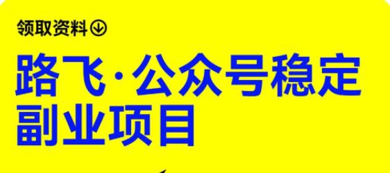 路飞·公众号稳定副业项目，你只要无脑去推广，粉丝和收入，自然就来了-副业城