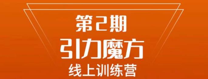 南掌柜·引力魔方拉爆流量班，7天打通你开引力魔方的任督二脉-副业城