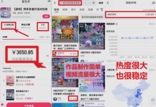 图片[2]-靠蛋仔派对日入3600+，会截图就能做，保姆式教学无脑操作（教程+资料）【揭秘】-副业城