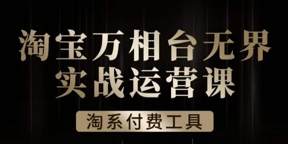 沧海·淘系万相台无界实战运营课，万相台无界实操全案例解析-副业城
