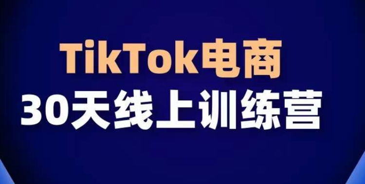 TikTok电商带货30天线上课，不可错过的全球流量洼地！-副业城