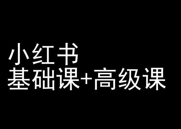 小红书基础课+高级课-小红书运营教程-副业城