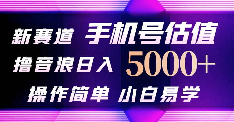 （10154期）抖音不出境直播【手机号估值】最新撸音浪，日入5000+，简单易学，适合…-副业城