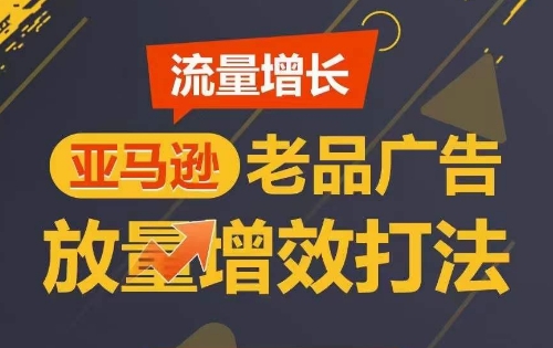 流量增长 亚马逊老品广告放量增效打法，短期内广告销量翻倍-副业城