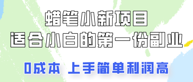 蜡笔小新项目拆解，0投入，0成本，小白一个月也能多赚3000+-副业城