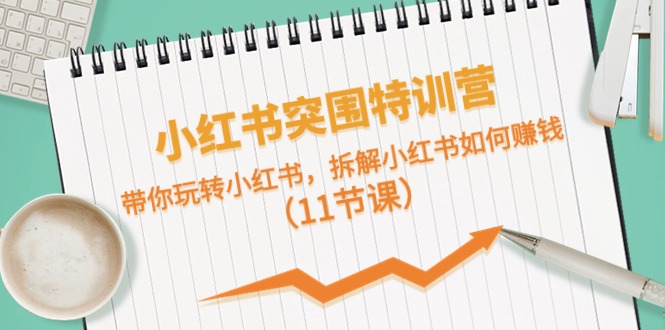 （10868期）小红书突围特训营，带你玩转小红书，拆解小红书如何赚钱（11节课）-副业城