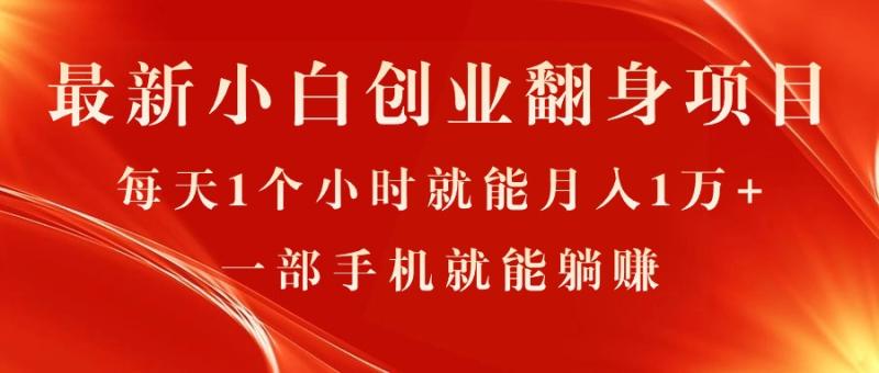 （11250期）最新小白创业翻身项目，每天1个小时就能月入1万+，0门槛，一部手机就能躺赚-副业城