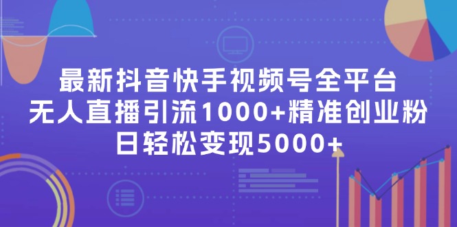 （11970期）最新抖音快手视频号全平台无人直播引流1000+精准创业粉，日轻松变现5000+-副业城