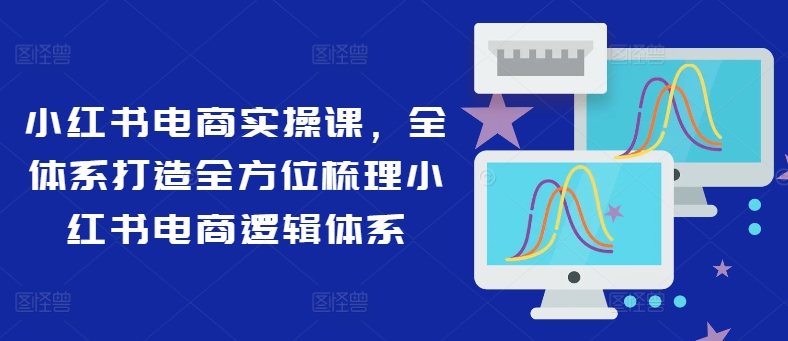 小红书电商实操课，全体系打造全方位梳理小红书电商逻辑体系-副业城