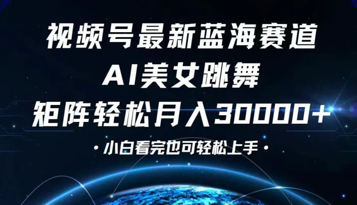 （12594期）视频号最新蓝海赛道，小白也能轻松月入30000+-副业城