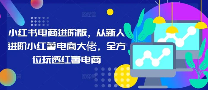 小红书电商进阶版，从新人进阶小红薯电商大佬，全方位玩透红薯电商-副业城