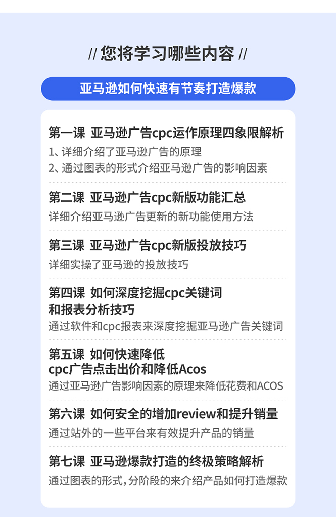 图片[4]-（1301期）亚马逊如何快速有节奏打造爆款 高效广告投放方法，月销售额高达200万美金-副业网
