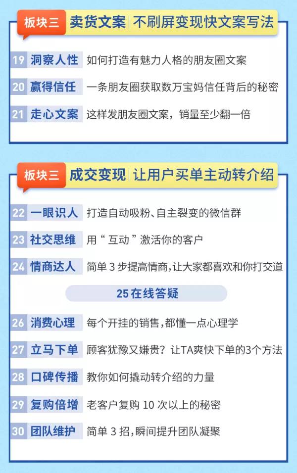 图片[6]-（1326期）【0投入0风险0人脉】朋友圈财源滚滚技法 4大黄金打法20天赚6w+(30节课+PDF)-副业网