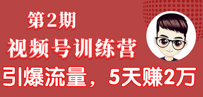 （1532期）视频号训练营第2期：引爆流量疯狂下单，5天赚2万+全流程解析！-副业网