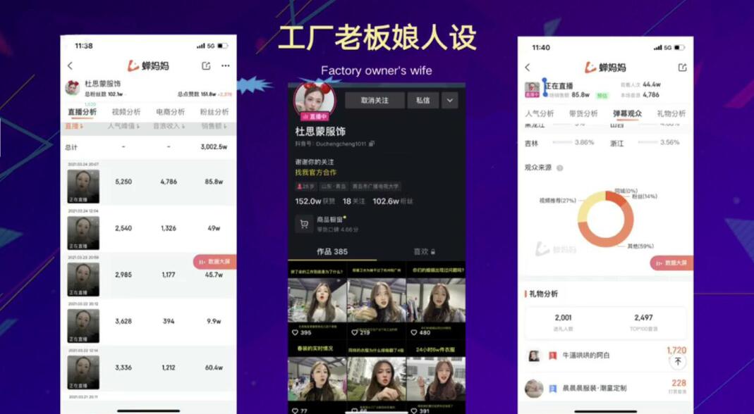 图片[3]-（1851期）2021年服装直播运营落地实操课，新号0粉如何快速带货日销10W+-副业网