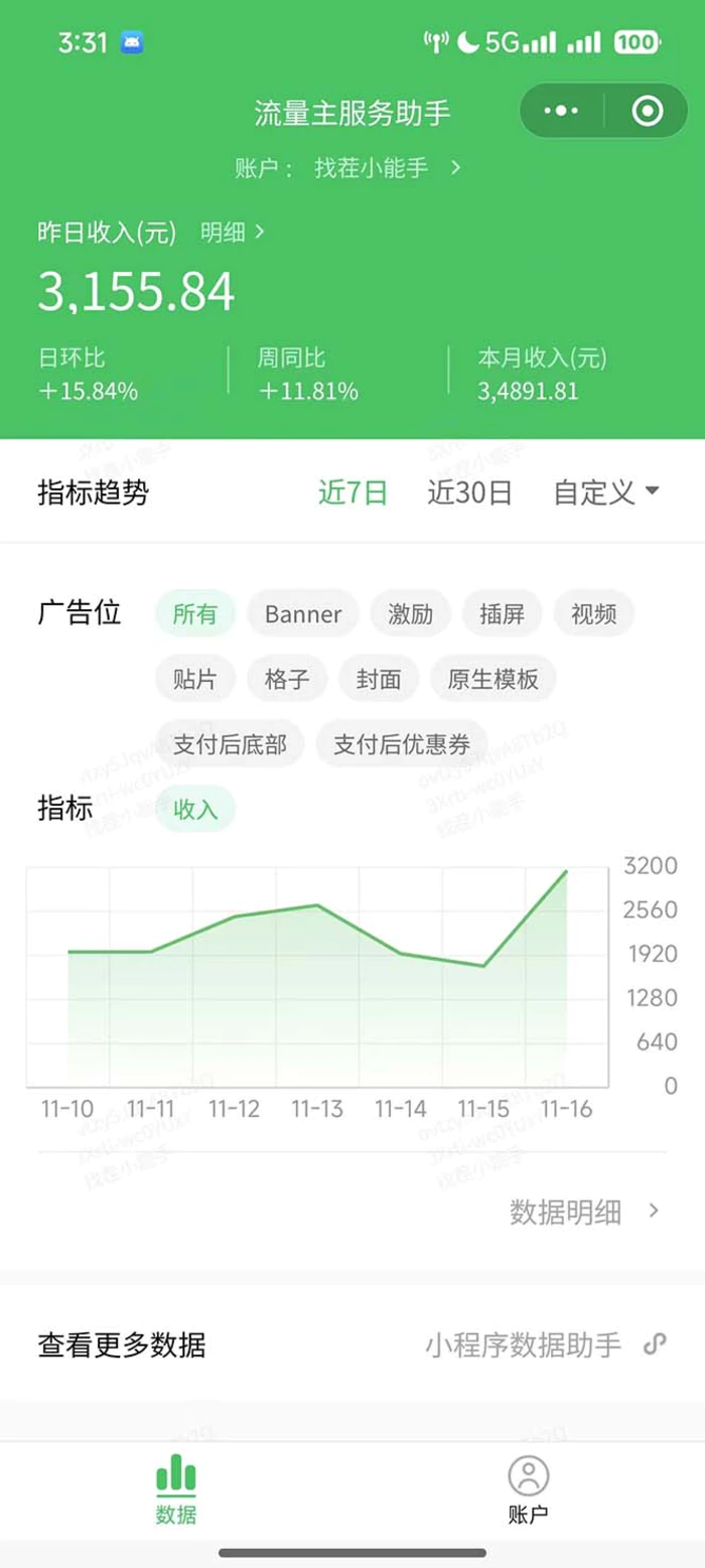 图片[2]-（13362期）微信小程序撸广告6.0升级玩法，全新变现方式，日均收益2000+-副业城