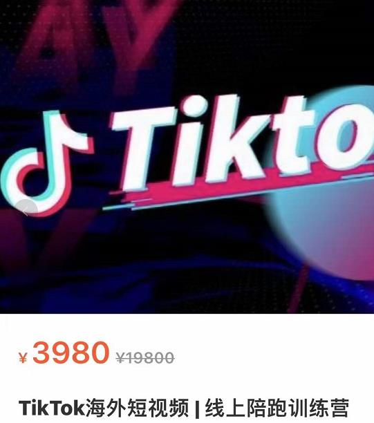 图片[2]-（3509期）TikTok海外抖音短视频线上陪跑训练营，玩赚Tiktok少走弯路-副业网