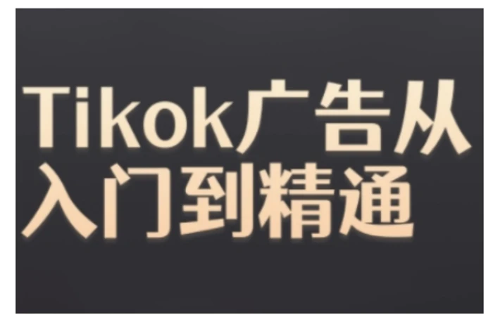 Tiktok Ads实操教程，Tiktok广告从入门到精通-副业城