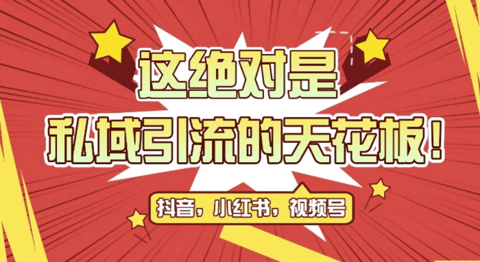 最新首发全平台引流玩法，公域引流私域玩法，轻松获客500+，附引流脚本，克隆截流自热玩法【揭秘】-副业城