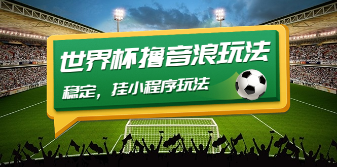 （4352期）最新口子-世界杯撸音浪教程，稳定，挂小程序玩法  价值998-副业网