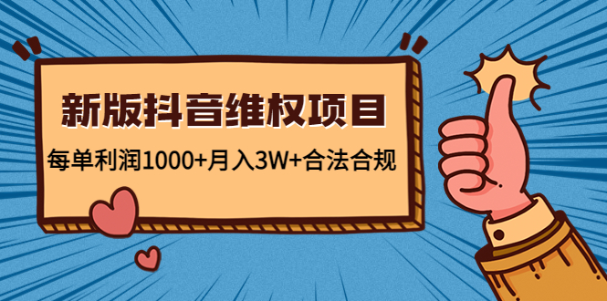（4566期）新版抖音维全项目：每单利润1000+月入3W+合法合规！-副业网