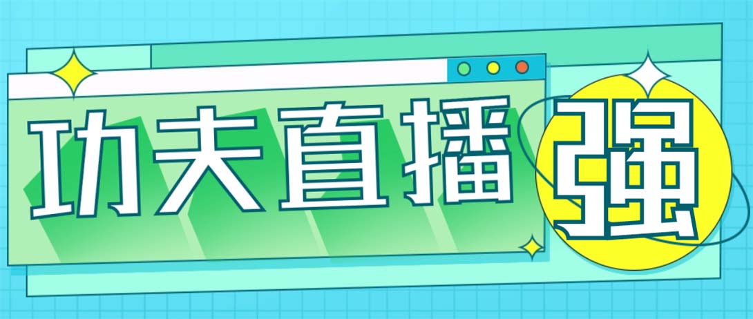 图片[1]-（4944期）外面收费998的功夫直播脚本，让你直播变得和呼吸一样简单(永久脚本+教程)-副业网