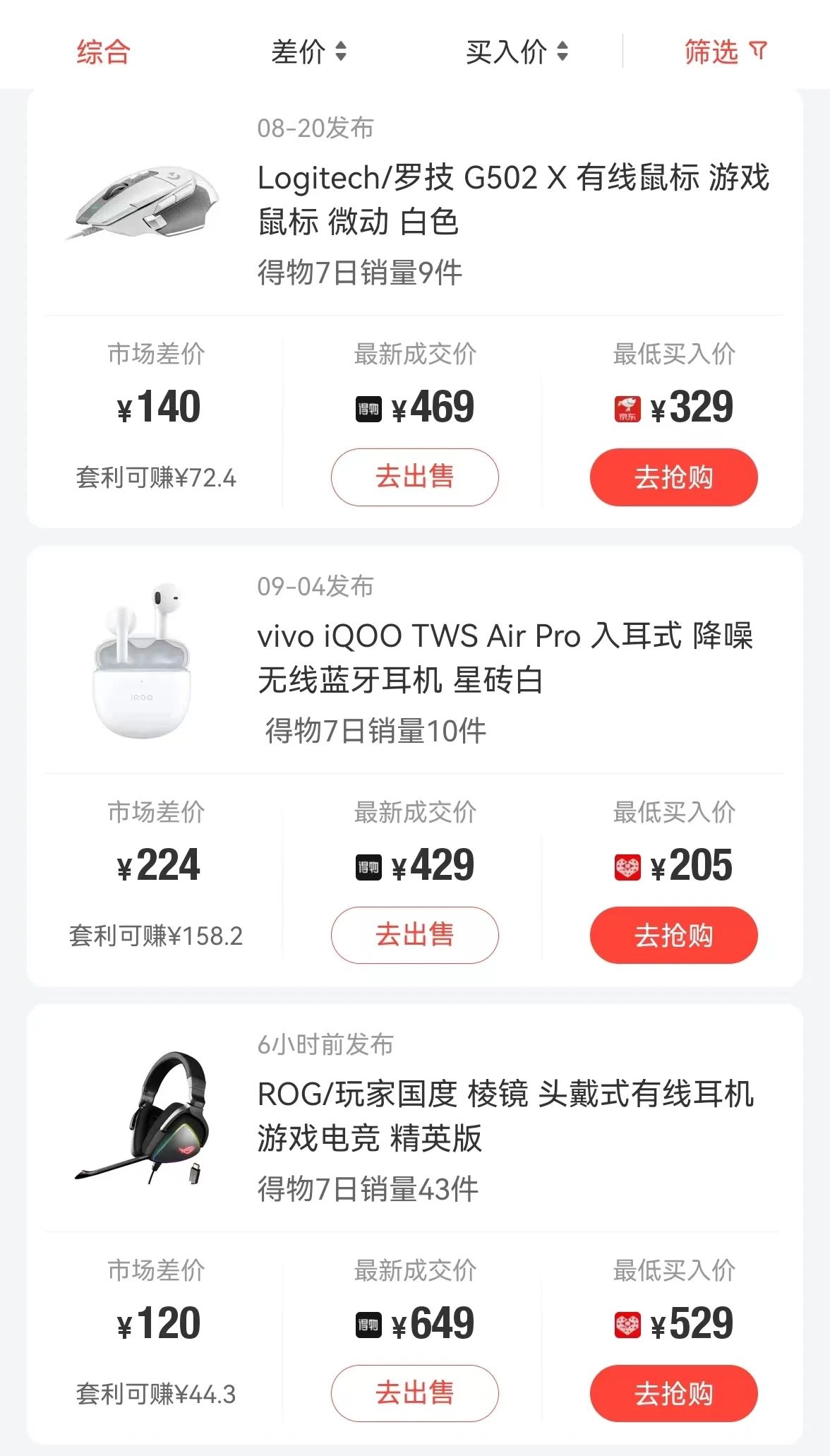 图片[2]-（7303期）得物商品搬砖项目，一个可以闷声发财的项目，一单利润30-500+（附渠道）-副业网