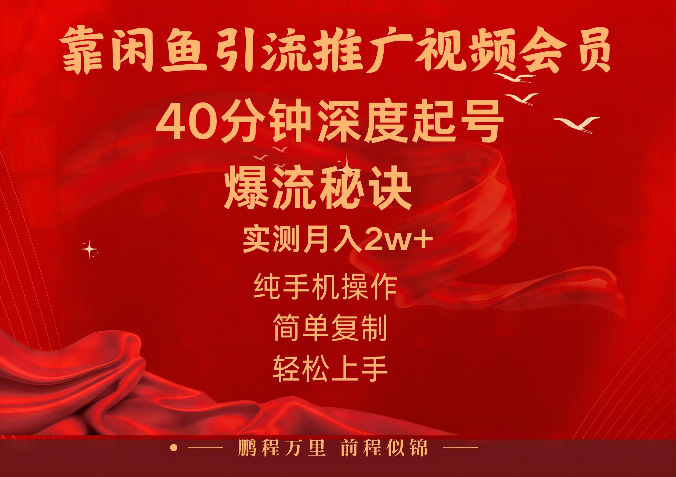 图片[1]-（10895期）闲鱼暴力引流推广视频会员，能做到日入2W+，操作简单-副业网
