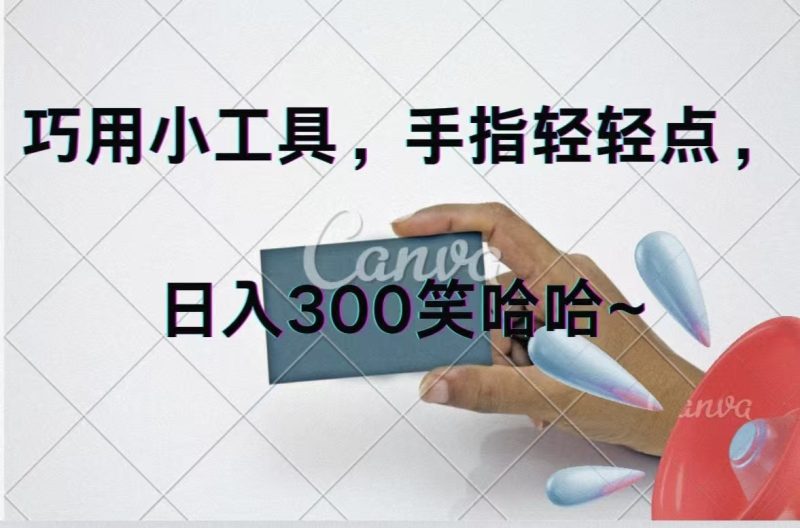 （11786期）巧用小工具，每天动动手，轻松日入300+-副业网