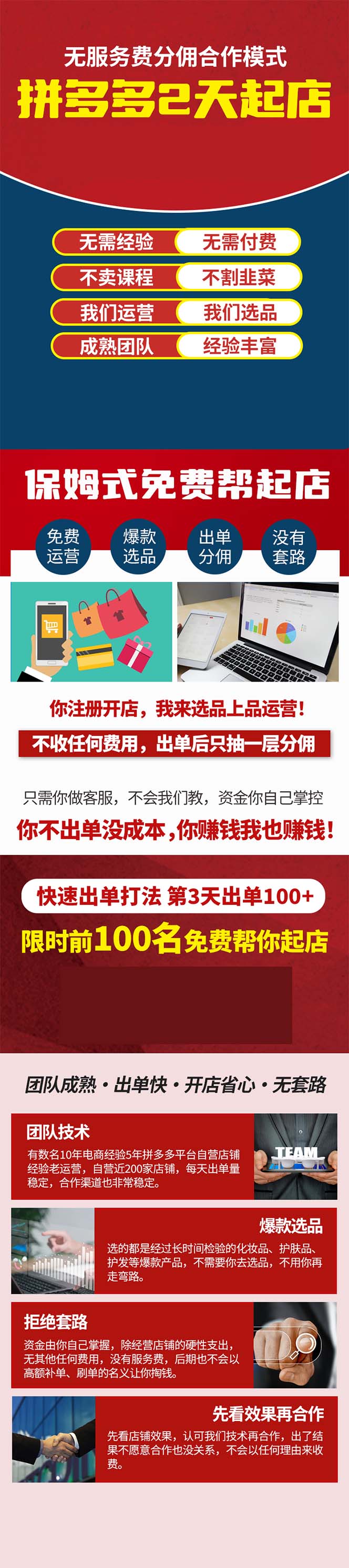 图片[4]-（11939期）拼多多2天起店，只合作不卖课不收费，上架产品无偿对接日入1000+-副业网