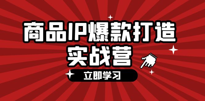 （12136期）商品-IP爆款打造实战营【第四期】，手把手教你打造商品IP，爆款 不断-副业网