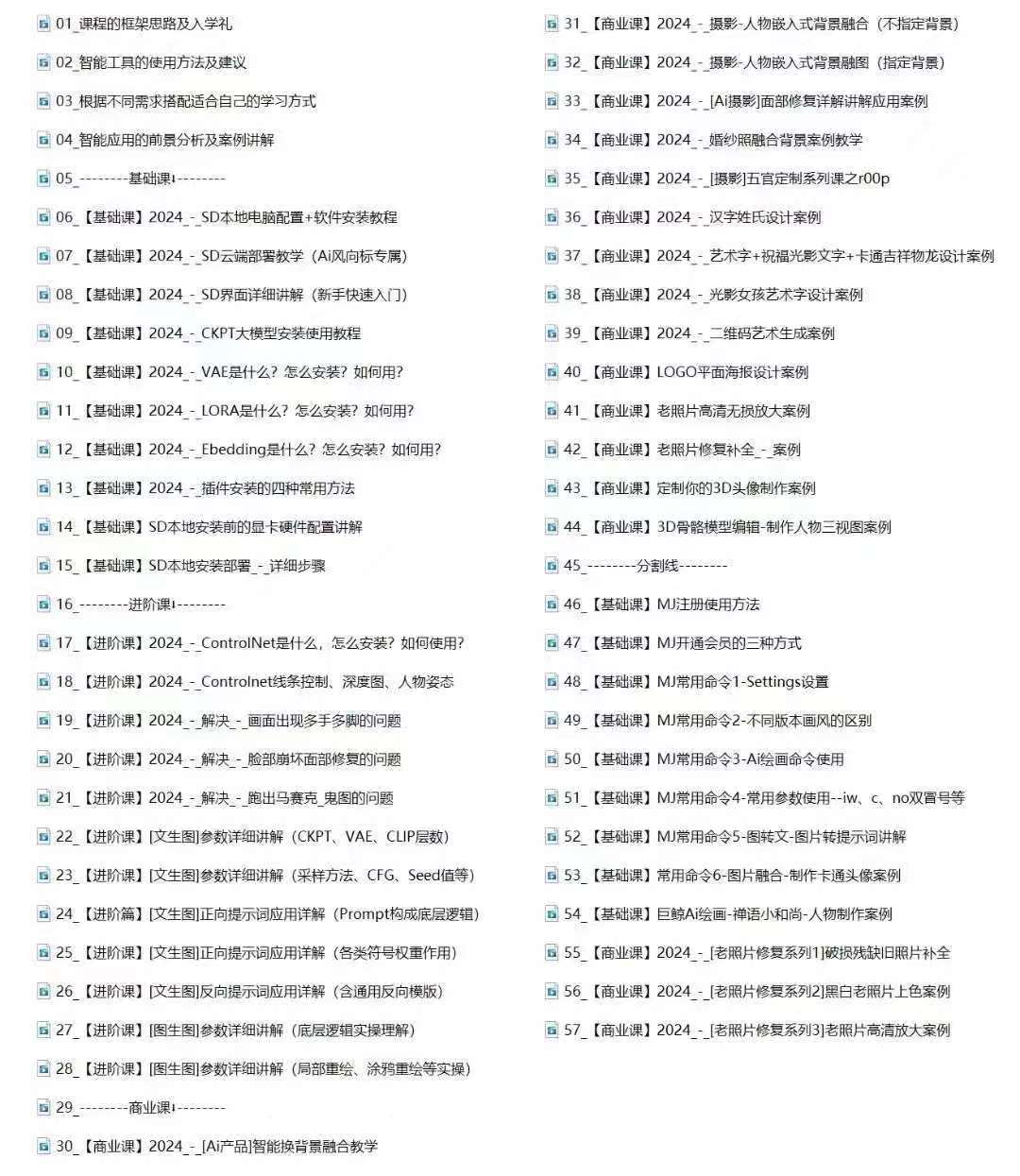 图片[2]-（12114期）Ai-商业 绘画-应用从入门到精通教程：Ai绘画/设计/摄影/电商/建筑-副业网
