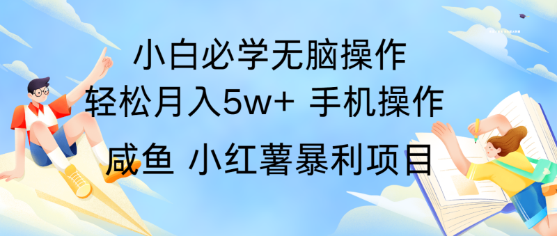 全网首发2024最暴利手机操作项目，简单无脑操作，每单利润最少500+-副业网