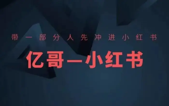 ​​带一部分人先冲进小红书，小红书开店、选品、爆款裂变-副业网