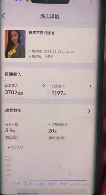 图片[2]-外面卖188的抖音撸音浪项目最新撸门票玩法，需要千粉，不封号！-副业网