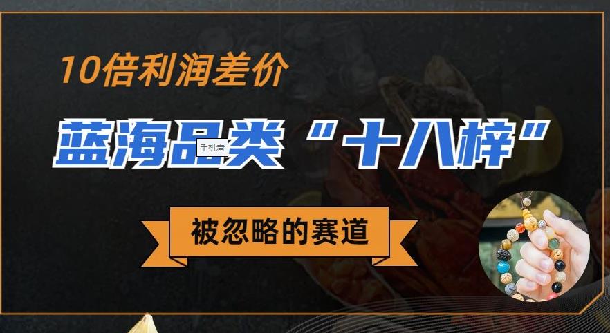 被忽略的蓝海品类“十八籽”，10倍的利润差价，同行一天几十单【揭秘】-副业网