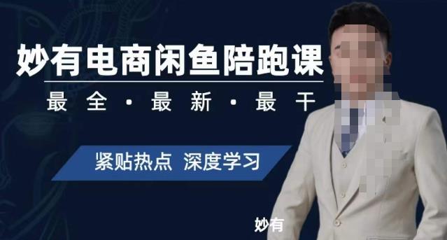 妙有电商闲鱼无货源陪跑课，最全、最新、最干，零基础实战-副业网