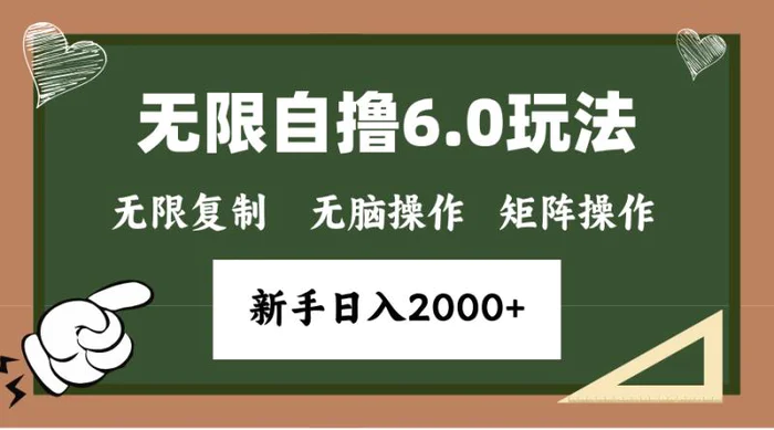 （13624期）年底无限撸6.0新玩法，单机一小时18块，无脑批量操作日入2000+-副业城