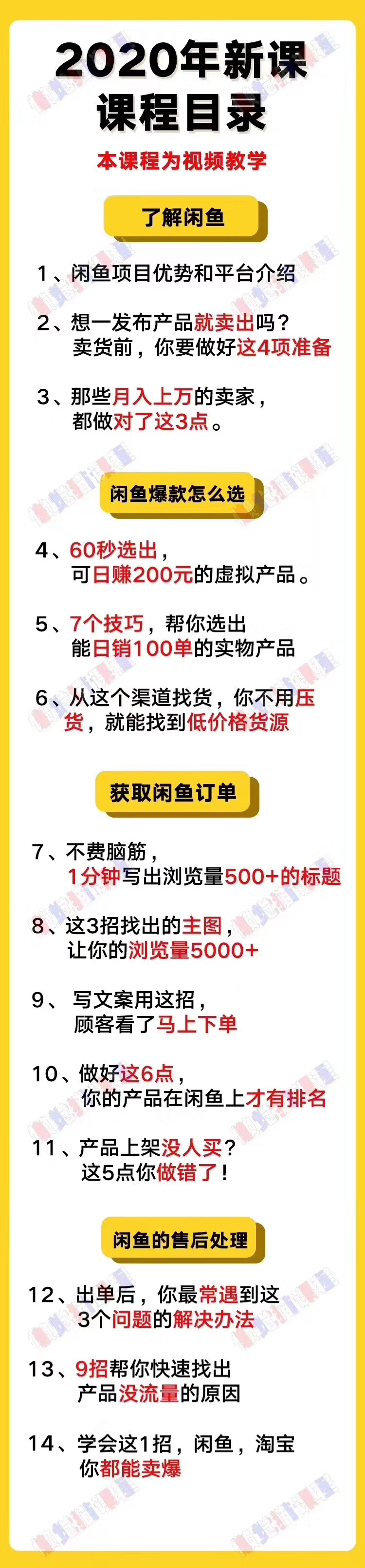 图片[4]-（1292期）懒觉猫闲鱼初级+高级课程 – 副业月入过万实操讲解 纯干货（无水印）-副业城