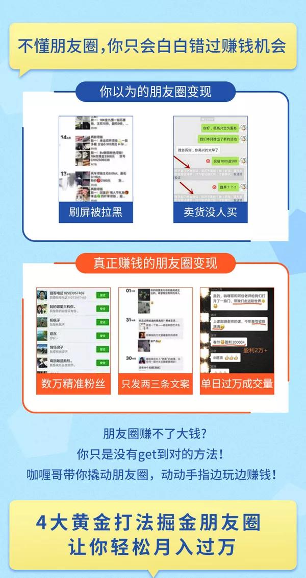 图片[2]-（1326期）【0投入0风险0人脉】朋友圈财源滚滚技法 4大黄金打法20天赚6w+(30节课+PDF)-副业城